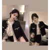 Áo dạ tweed viền thừng trắng tiểu thư sang chảnh Hàn Quốc - Giá 199.000đ 2