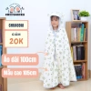 Áo dài 100cm chống nắng bé CHII BABIES - Đũi gân Khủng Long kèm tấm chắn, giá ưu đãi 109k 2