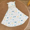 Áo dài 100cm chống nắng bé CHII BABIES - Đũi gân Khủng Long kèm tấm chắn, giá ưu đãi 109k 7
