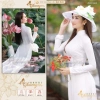 Áo dài 4 tà truyền thống CHAANG trắng nữ sinh, cổ cao 5cm, tay dài mềm mại – Giá ưu đãi 320.742₫ 9