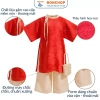 Áo Dài Bé Gái Cổ Tròn Cách Điệu Gấm Hà Đông Nơ Đỏ Size 11‑48kg – 207.500 VNĐ BONCHOP 4