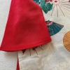 Áo dài bé gái quạt cổ điển lụa mềm mịn, form rộng dễ thương - Đồ Tết 247k 8