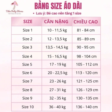 Áo dài bé gái Tết 2.026 gấm lụa cao cấp, hoa cài ngực, tặng bờm, chỉ 199k 2