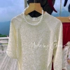 Áo Dài Bé Gái Tết Cao Cấp Gấm Thanh Liễu Form Xuông Dễ Mặc – Tặng Bờm Vòng Cổ 6