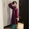 Áo dài bé gái Tường Vy e tà tơ ánh kim – Thiết kế Tết trẻ em size 8‑36kg, giảm 22% 4