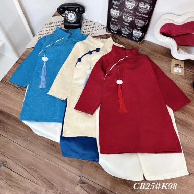 Áo Dài Bé Trai 3 Màu Xinh – Hoàn Hảo Lễ Tết & Chụp Hình, Giảm Giá, Giá Chỉ 169.000₫