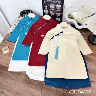 Áo Dài Bé Trai 3 Màu Xinh – Hoàn Hảo Lễ Tết & Chụp Hình, Giảm Giá, Giá Chỉ 169.000₫