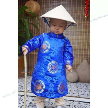 Áo Dài bé trai 9 tháng - 5 tuổi - Giá ưu đãi tháng 1/2.026, chỉ 179.000đ 3 Áo Dài bé trai 9 tháng - 5 tuổi - Giá ưu đãi tháng 1/2.026, chỉ 179.000đ 3