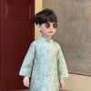 Áo Dài Bé Trai Fbaby Gấm Họa Tiết Cao Cấp - Mặc Tết chỉ 365.000₫ 4