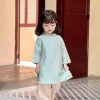 Áo Dài Bé Trai Fbaby Gấm Họa Tiết Cao Cấp - Mặc Tết chỉ 365.000₫ 6
