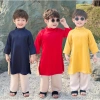 Áo Dài Bé Trai FBaby Tết 2.026 Vải Không Nhăn Cao Cấp, Mềm Mại, An Toàn, Giá 295.000