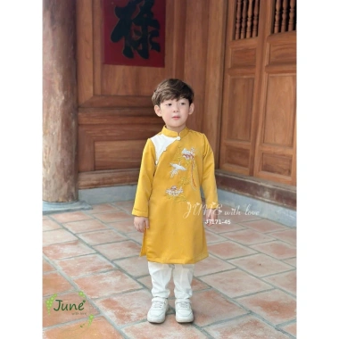 Áo Dài Bé Trai June With Love 10-30kg J6.688 J9.048 J7.171 - Nhẹ, giảm còn 325k