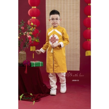 Áo Dài Bé Trai June With Love 10-30kg J6.688 J9.048 J7.171 - Nhẹ, giảm còn 325k