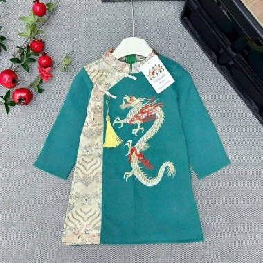 Áo dài bé trai tân thụ hình rồng – Thích hợp đi chùa, lễ tết, giá chỉ 195.000₫ 2 Áo dài bé trai tân thụ hình rồng – Thích hợp đi chùa, lễ tết, giá chỉ 195.000₫ 2