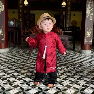 Áo dài bé trai Tết, lễ hội, Trung Thu - thiết kế đẹp, giá ưu đãi 170.000₫ 8 Áo dài bé trai Tết, lễ hội, Trung Thu - thiết kế đẹp, giá ưu đãi 170.000₫ 8