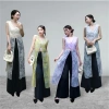 Áo Dài Cách Tân 3 Tà Tơ Ép Nhung - Thiết Kế AU.Design Cột Nơ Eo, Phong Cách Đường Phố, Giá 241.500₫ (Giảm Từ 311.535₫) 3