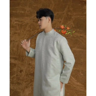 Áo dài cách tân 8 lá không kèm quần, ngọc bội – Sang trọng đón Tết 2.025 750k