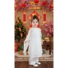 Áo Dài Cách Tân Bé Gái Choàng 3 Chi Tiết - Lễ Tết Đẹp, Giá Giảm 168k 6