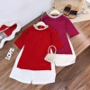 Áo dài cách tân bé gái vải lụa mềm cổ đính đá, siêu xinh lễ tết 8-27kg, phù hợp mọi dịp, giá chỉ 154.000 VND 6