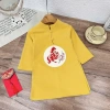 Áo dài cách tân bé trai 10-30kg chất nhung chéo lên form đẹp, Tết trẻ em Hadukid - Siêu rẻ, giá ưu đãi 109.136₫ 10