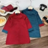 Áo dài cách tân bé trai 9-21kg - Bộ gấm cao cấp Tết, giảm giá 126k 7