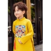 Áo Dài Cách Tân Bé Trai Dáng Rộng Size 14-69kg - Phong Cách Tết Giá 179.000 VND 10