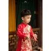 Áo Dài Cách Tân Bé Trai DLKIDS Cao Cấp Size M - Mẫu Mới Giá 159.000 VND 5
