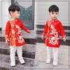 Áo dài cách tân gấm cao cấp thêu bé trai - Thiết kế hiện đại, vải mềm mại, điểm nhấn sang trọng, phù hợp mọi dịp, giá chỉ 59.000₫, ưu đãi giảm giá