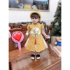 Áo dài cách tân kèm mận bé gái - Thiết kế tinh tế, giảm giá 21% chỉ 89.000₫ 2