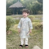 Áo Dài Cách Tân LOCOBEAR cho Bé Trai – Bộ Gấm Quần Sang Trọng, Thích Hợp Mặc Tết 290k 7
