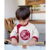 Áo dài cách Tân Long Phụng chất nhung lì cho bé trai 10-30kg - 119.000 VND 8