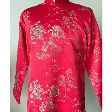 Áo dài cách tân nam 4 màu hot - Tafta dệt sang trọng, lịch lãm, cao cấp Bình Ngộ, giá chỉ 438.000₫