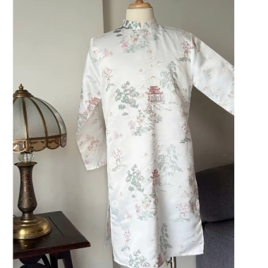 Áo dài cách tân nam 4 màu hot - Tafta dệt sang trọng, lịch lãm, cao cấp Bình Ngộ, giá chỉ 438.000₫