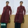 Áo Dài Cách Tân Nam 4 Tầng Voan Tơ Cao Cấp Trẻ Trung Thích Hợp Lễ Tết Giá 440k 10