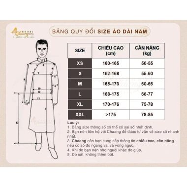 Áo dài cách tân nam Chaang ADC821 - Đỏ đen trắng hồng, may sẵn, đẹp chụp hình tiệc cưới, giảm giá 9
