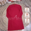 Áo dài cách tân nam đỏ Chaang May vải phom vestton dày dặn, tiệc cưới lễ tết ADC146 8