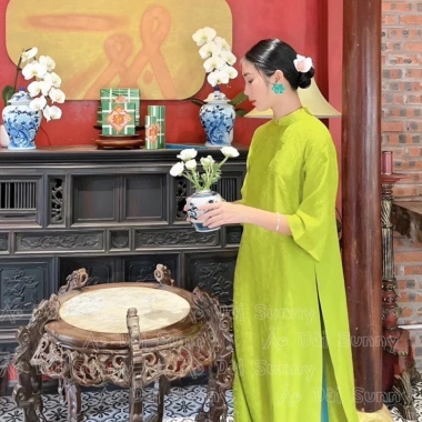 Áo dài cách tân nữ dáng suông chất gấm niên hoa – Độc đáo, sang trọng, đẹp, thiết kế tinh tế, phù hợp lễ tết, chụp hình – Giá 169k 5 Áo dài cách tân nữ dáng suông chất gấm niên hoa – Độc đáo, sang trọng, đẹp, thiết kế tinh tế, phù hợp lễ tết, chụp hình – Giá 169k 5