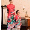 Áo Dài Cách Tân Nữ Dáng Xuông Rộng Tơ Óng 4 Tà Suông Cao Cấp - Giá Rẻ 391.772₫ Dự Tiệc Lễ Tết Đẹp 8
