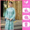 Áo Dài Cách Tân Quý Phái Màu Xanh Kim Sa Cao Cấp - Tết 2.026 - MB26.999 Giá 739k