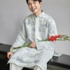 Áo dài cách tân vải gấm họa tiết BIGSIZE 100kg - Giá 405.000, không kèm quần 6