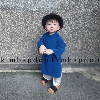 Áo dài Cậu Ba bé trai Tết Nguyên Đán lễ hội Trung Thu giá ưu đãi 170.000 VND 10