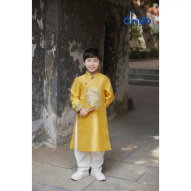 Áo dài Chippo Minh Long cách tân bé trai 7‑16 tuổi size 22‑60kg, giảm còn 285k đón Tết 9 Áo dài Chippo Minh Long cách tân bé trai 7‑16 tuổi size 22‑60kg, giảm còn 285k đón Tết 9