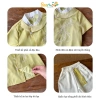 Áo Dài Cộc Tay Bé Trai BEEMO An Ngư Thêu Cá Phối Cổ Du Xuân Tết 5.401SHB 280k 6