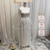 Áo dài cưới đẹp Chaang ADC576 may sẵn 4 tà cổ tròn gấm tơ cao cấp – Giá ưu đãi 458.000₫ 6