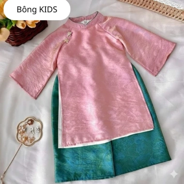 Áo dài Diệu Lam bé gái 8-35kg chất liệu tơ ánh kim cao cấp, giảm giá 350.000đ 5 Áo dài Diệu Lam bé gái 8-35kg chất liệu tơ ánh kim cao cấp, giảm giá 350.000đ 5