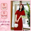 Áo dài đỏ tết 2.024 cách điệu tay choàng tiểu thư - Giá ưu đãi 90k | Áo Dài Hà Nội 9