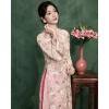Áo Dài Đôi Mẹ Bé Gái Dáng Nam Quý Phái - Set Đồ Đôi Tết Lễ Hội Giá Ưu Đãi 595k 2