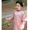 Áo Dài Gấm Hòng Cổ Điển Size 10-30kg Cho Bé Gái - Mặc Tết Giá Ưu Đãi 190k 7