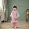 Áo Dài Hoa Sen và Quần Mấn 2 Màu Xinh cho Bé Gái Lễ Tết Chụp Hình Giá Ưu Đãi 189k 9