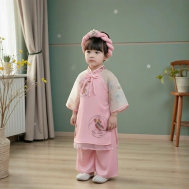 Áo Dài Hoa Sen và Quần Mấn 2 Màu Xinh cho Bé Gái Lễ Tết Chụp Hình Giá Ưu Đãi 189k 9 Áo Dài Hoa Sen và Quần Mấn 2 Màu Xinh cho Bé Gái Lễ Tết Chụp Hình Giá Ưu Đãi 189k 9